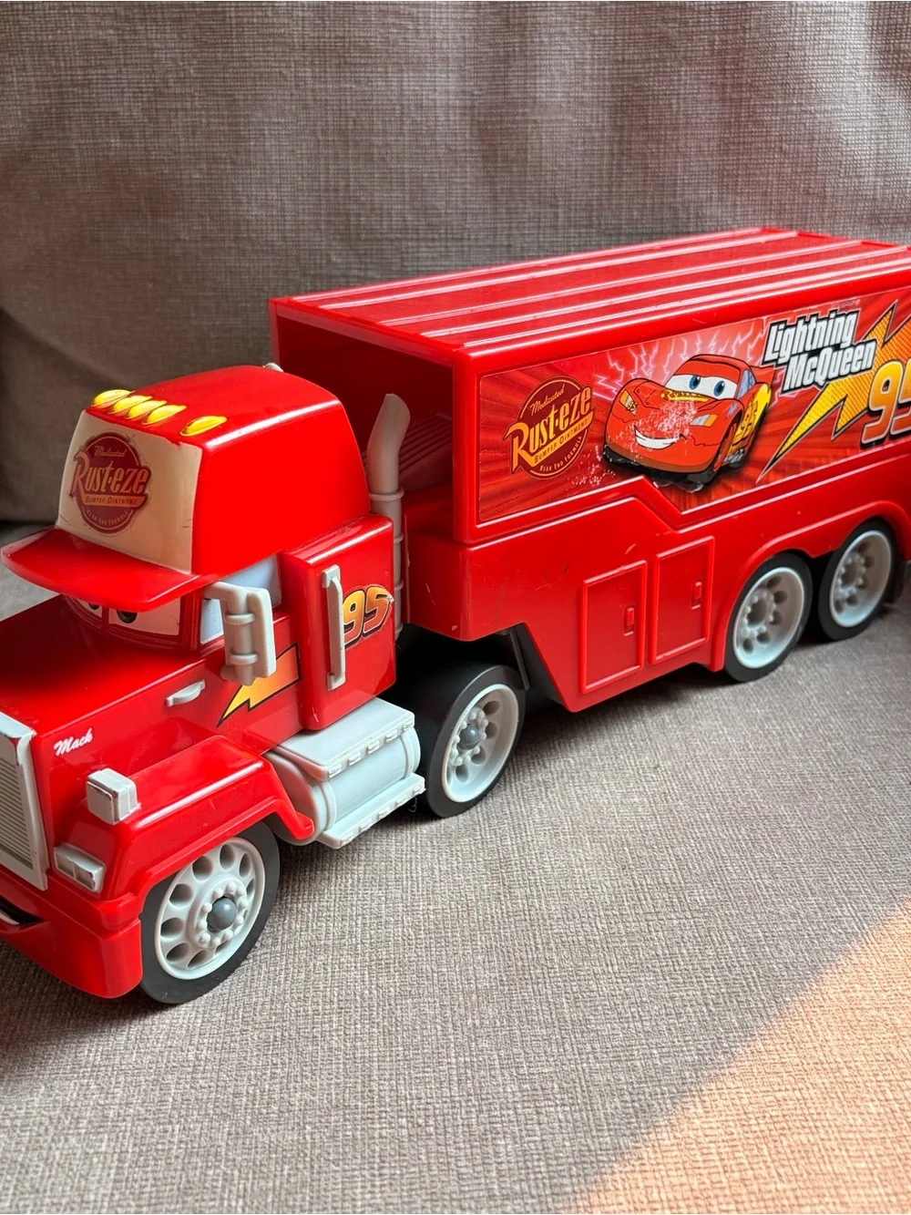 Cars Lightning McQueen Mack Hauler Launcher Toy Truck - Kids Cars & Vehicles